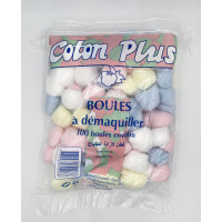 Boules de coton à démaquiller