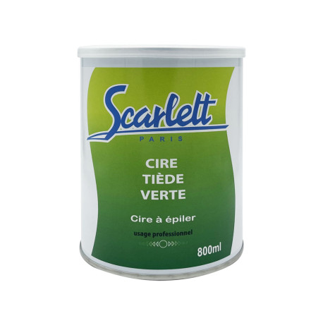 Cire dépilatoire Verte 800g