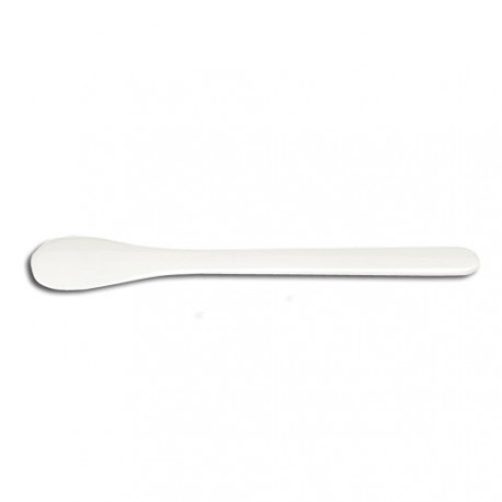 Spatule crème plastique blanc